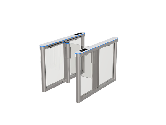 Tự động mở Swing Barrier Turnstile Đá cẩm thạch nhân tạo Bảo mật cao Cửa quay