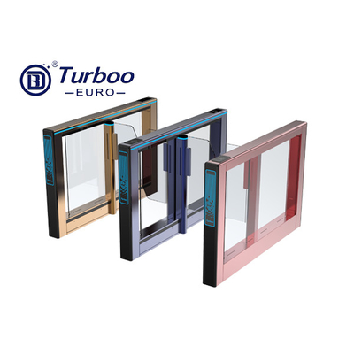 Cánh tay trong suốt Swing Barrier Động cơ servo quay cho tòa nhà văn phòng