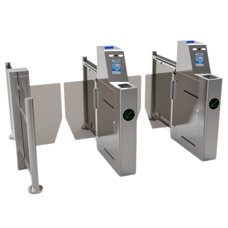Máy quét mã vạch ngăn nắp tự động Cửa quay 304 không gỉ