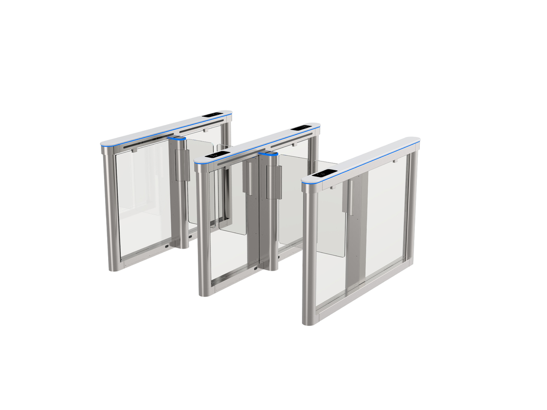 Tự động mở Swing Barrier Turnstile Đá cẩm thạch nhân tạo Bảo mật cao Cửa quay