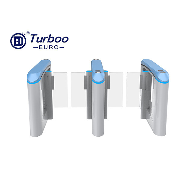 Cổng xoay chống va chạm QR Rfid Cửa quay với động cơ Servo không chổi than