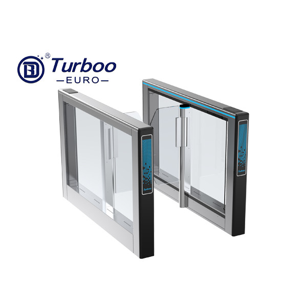 Cánh tay trong suốt Swing Barrier Động cơ servo quay cho tòa nhà văn phòng