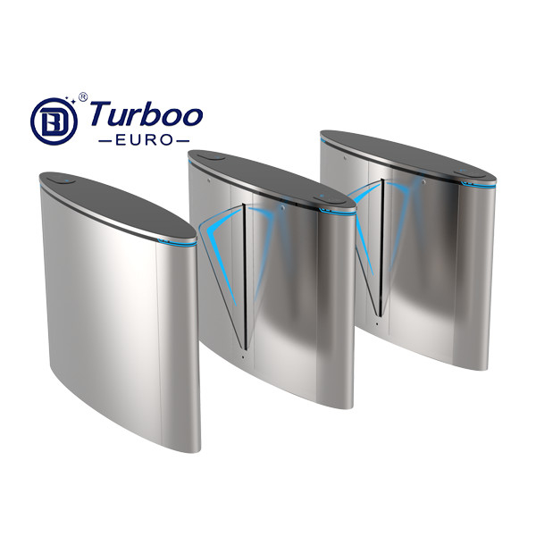 Thả cánh tay Flap Barrier Turnstile Security Hệ thống kiểm tra vé tự động