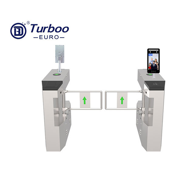 Rào chắn xoay thông minh cao cấp RFID Cửa quay để quản lý truy cập an ninh Turboo