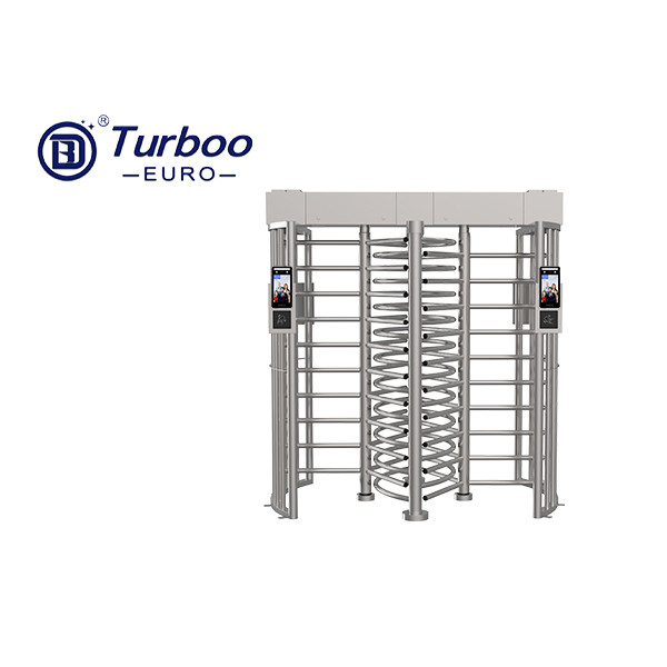 100-240V Cổng xoay chiều cao đầy đủ SUS304 Vật liệu RS485 Điều khiển truy cập tự động Turboo